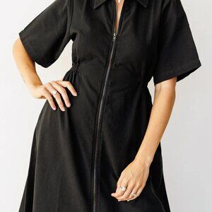 NWT Noble Long Utility Dress in Ash XS